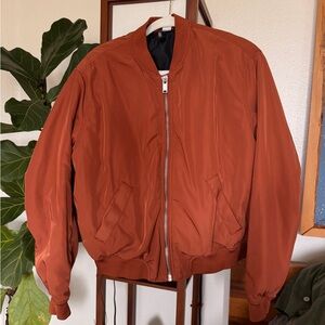 Divided Men's Terracotta Bomber Jacket